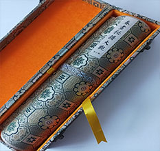 麟游书画装裱案例